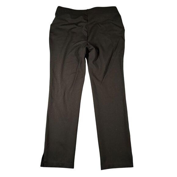 Rafaella Comfort Womens M Black Pull On Ponte Straight Leg Pants - Picture 8 of 10